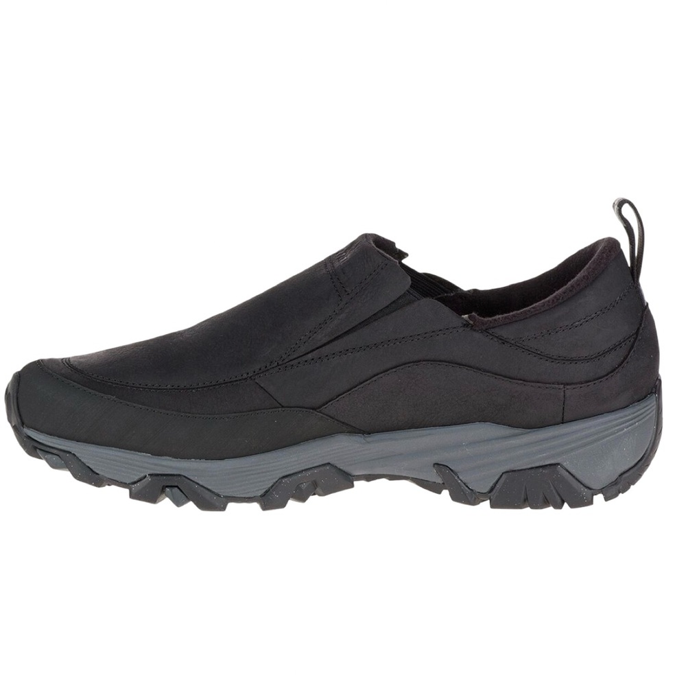 Merrell Men's Coldpack Ice+ Moc Waterproof - Black Slip-On Outdoor Shoe Size 11